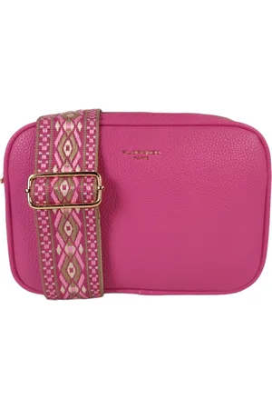 Flora & CO Flora&Co - Paris - Crossbody handtas - 2 vakken met rits - instelbare riem - - lange riem 130cm