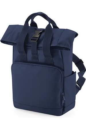BagBase Recycled Mini Twin Handle Roll-Top Backpack Junior - 9 Liter