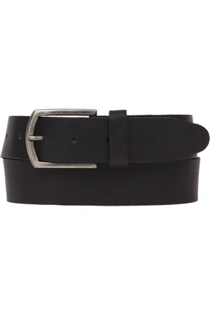 Petrol Industries Riem Heren - Broekriem - Verstelbaar - Leer - - 95 cm - L