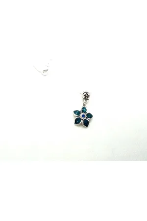 2 Love It Flower Blauw - Ketting