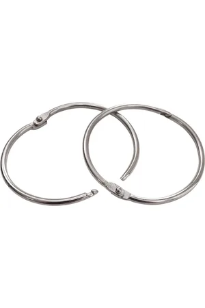 Merkloos Klikring, Boekring, Splitring, Flashcardring ø40mm (1 ½"), metaal (100x)
