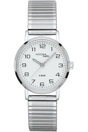 Adora Dames horloge met saffier glas rekband AS4248