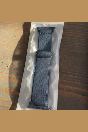 Merkloos Applewatch horlogebandje- elastisch geweven verstelbare band-38/40/41mm- gladde band
