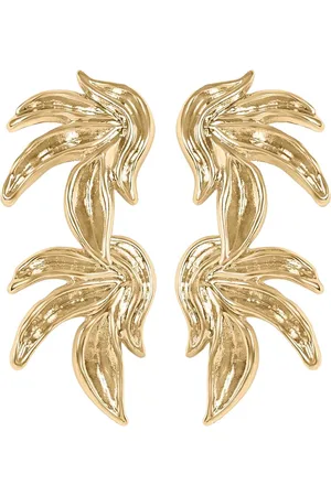 Margot Bardot Brenda Leaf Oorbellen Gold