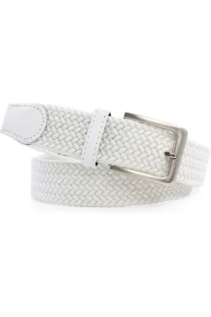 Merkloos Elastische broekriem Stretch riem Vlecht riem Gevlochten riem Elastiek riem - unisex - geschikt voor zowel mannen als vrouwen - Kleur 110 cm