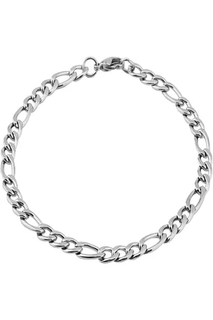Fako Bijoux® Schakelarmband Figaro - Armband Figaro Schakel - Staal - RVS - 3mm - 18cm