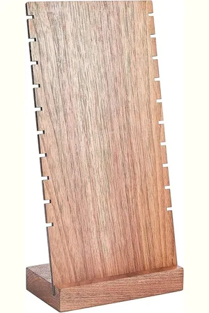 Merkloos Houten Ketting Display Stand Hanger Organizer - PandaHall Sieraden Showcase - Kettingen Armband Lade 35 x 65 x 95 inch