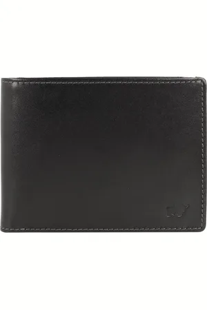 Braun büffel Braun Büffel Leren Portemonnee Arezzo Coin Wallet with Flap Zwart