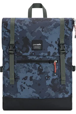 Pacsafe Slingsafe LX450 Backpack - 15 L - Slingpack - RFID-blokkerend - Anti-diefstal Tas - Beveiligde Rugzak - Reistas - Grijs/camouflage