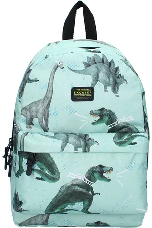 Skooter Explorer Club Rugzak - Blauw - Dino