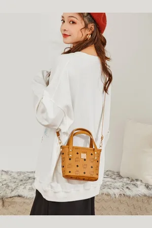 Merkloos Luxe hand en schoudertas voor dames in drie kleuren