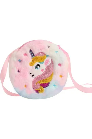 Fashion Favorite Unicorn / Eenhoorn Kinder Tasje - | 13,5 x 13,5 cm | Polyester / Acryl |