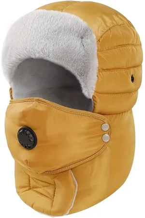 Merkloos Wintermuts - Heren - Dames - Volwassenen - Muts - Ski Mask - Bivakmuts - Balaclava - Ski Masker - Face Mask - Full Face Mask - Winter Masker - Zonder Bril