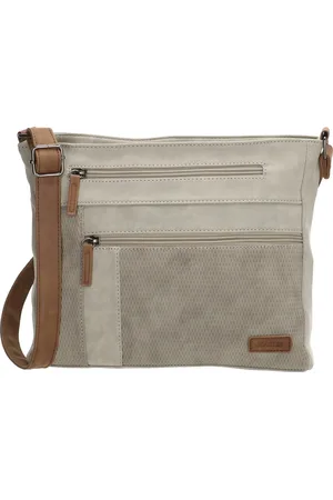 Beagles Brunete Crossbody Schoudertas met Handige Ritvakken