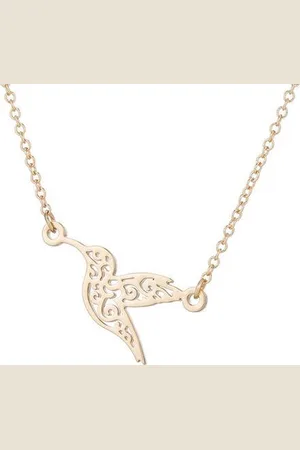 Amodi 24/7 Jewelry Collection Origami Kolibrie Ketting - Vogel