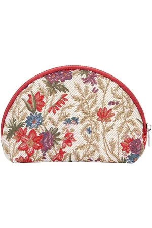Signare Make-up tas - Gobelin - Flower Meadow - William Kilburn