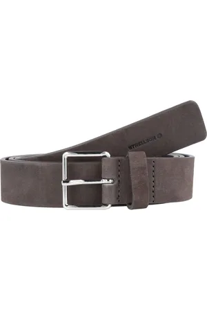 Strellson Riem Leer - Jongens - 100 cm - meteorite