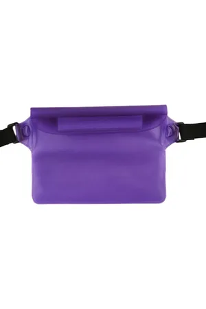 Merkloos Waterdichte Leuke Heuptas Doorzichtig 17X22cm - Waterproof - Kano - Vakantie - Regen - Op Reis - Reizen - Waterdicht