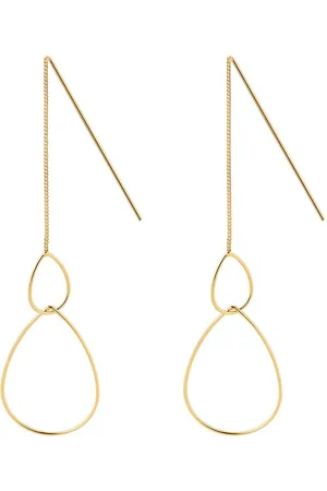 JUULRY Plated Hangende Druppel Oorbellen