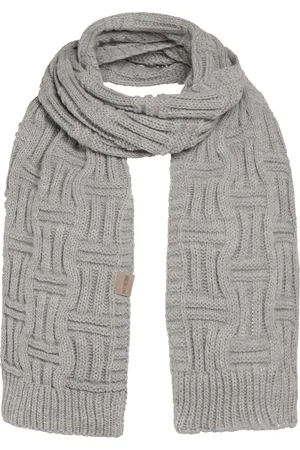 Knit Factory Bobby Gebreide Sjaal Dames & Heren - Herfst- & Wintersjaal - Grof gebreid - Langwerpige sjaal - Wollen Sjaal - Dames sjaal - Heren sjaal - Unisex - - Bruin - 200x30 cm