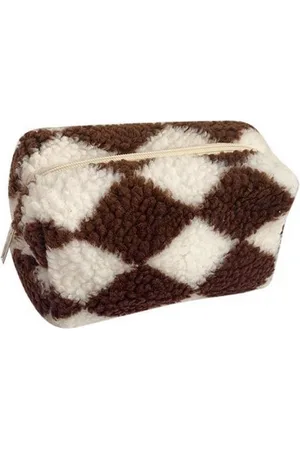 Fashion Favorite Teddy Make-Up / Toilettas - /Wit | Acryl | 22 x 11,5 x 10 cm