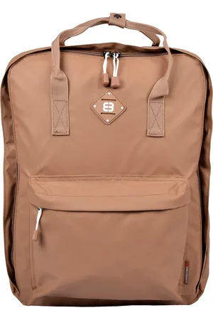 Enrico Benetti Rugzak met Laptopvak Taupe 12 Liter - Unisex Volwassen - Werktas & Schooltas - Nylon Waterbestendig - 30x10x43cm