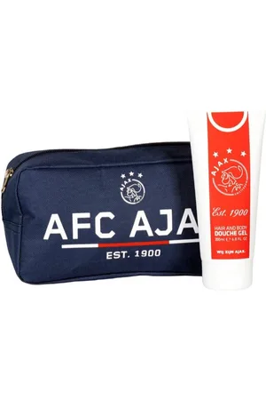 Ajax Artikelen | cadeau | Toilettas met douchegel (200ml)
