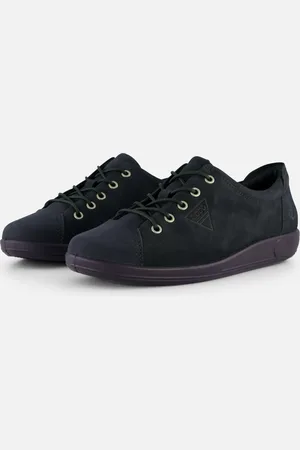 Ecco Soft 2 Sneakers Nubuck - Dames