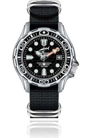 Chris Benz Dames, Heren, Unisexhorloge CB-500A-S-NBS automatisch, duikershorloge