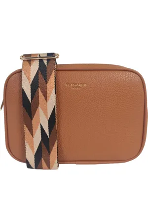 Flora & CO Flora&Co - Paris - Crossbody handtas - 2 vakken met rits - instelbare riem - - lange riem 130cm