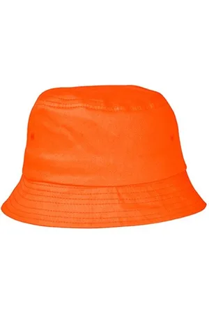 Merkloos Bucket Hat - Vissershoedje - Festivalhoedje - koningsdag - Regenhoedje - Zonnehoedje - Hoed - Emmerhoed - Zon - Unisex
