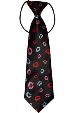 Fako Fashion Kinderstropdas - Kinder Stropdas - Jongens Stropdas - Das - Print - Elastiek