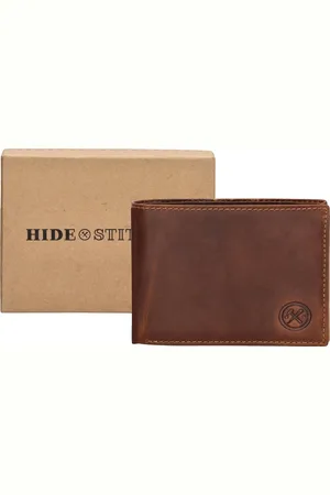 Hide & Stitches Japura Portemonnee - - 100% Leer