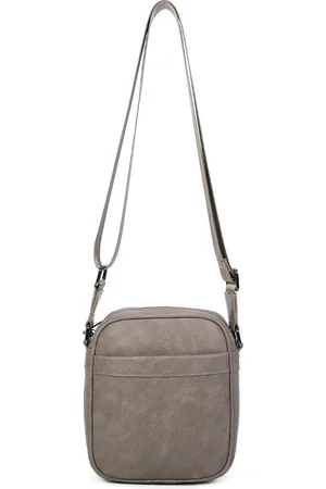 Merkloos Ines Delaure - Crossbodytas - Schoudertas - Nektasje – Paspoort Etui Tasje - Reistasje - Reisportemonnee