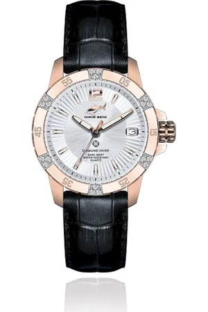 Chris Benz Dames, Heren, Unisexhorloge CB-DD200-SIR-LBS