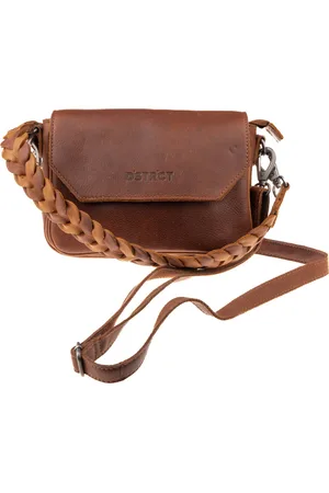 DSTRCT Medium Crossbodytas / Schoudertas Dames - Leer - Preston Park