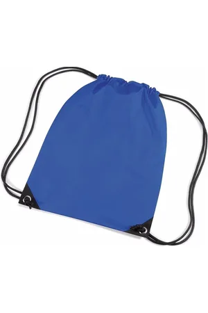 Merkloos Gymtas 12 liter - Kobalt
