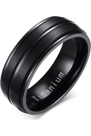 LGT JWLS Titanium heren ring 8mm-17mm