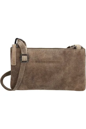 Hide & Stitches Idaho Crossbody Schoudertasje - Clutch - Avondtasje - 100% Leder - - 100% Leer
