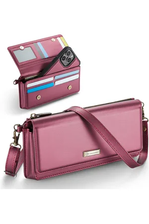 CaseMe Heuptas voor dames - Telefoontasje - Met Magnetische sluiting - Verstelbaar koord - Ruimte voor Extra pasjes