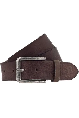Vanzetti Riem leer - Jongens - 110 cm - dark brown