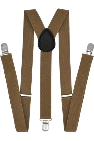 Fako Fashion Heren Bretels - Dames Bretels - Effen - 100cm