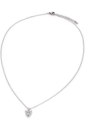 DIelay Ketting met Panter / Luipaard - RVS - Lengte Verstelbaar 42-47 cm - Hanger 9 mm