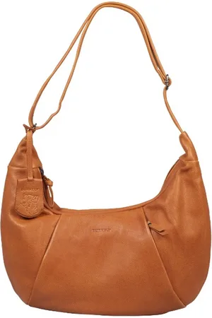Burkely Just Jolie Dames Croissant Bag - Cognac
