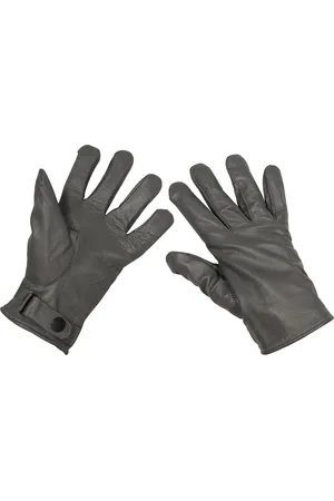 MFH Army leren handschoenen - gevoerd - - MAAT XXL