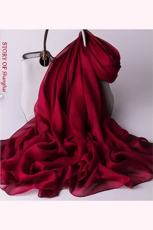 Merkloos XL_180*90 CM Silk Art Pure Color