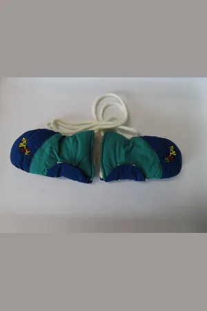 Merkloos Wanten Groen Blauw