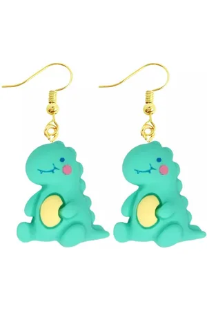 Akyol Dinosaurus oorbellen- - Dinosaurus oorhangers -Cadeau - sieraad - Dino - dieren oorbellen - dieren - Dinosaurus - Sieraad - oorbel - oorhangers boerderij – cadeau-carnaval - gift