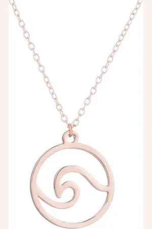 Amodi 24/7 Jewelry Collection Golf Ketting - Golven - Cirkel