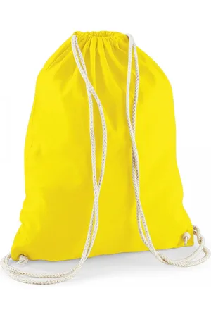 Merkloos 2x stuks sporten/zwemmen/festival gymtas met rijgkoord 46 x 37 cm van 100% katoen - Kinder sporttasjes